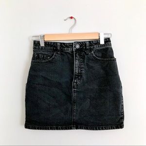 BDG Black Jean Skirt